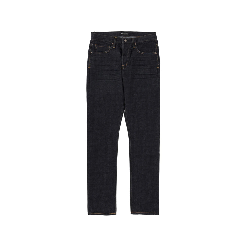 Tom Ford Blue Denim - Regular & Straight-Leg Jeans Men TOM FORD