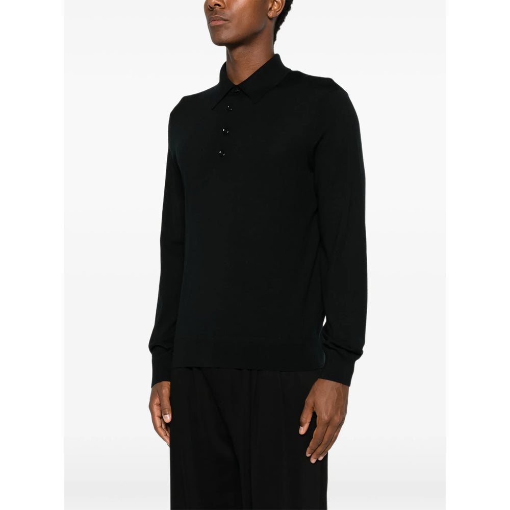 Tom Ford Black Polo Shirts Men TOM FORD
