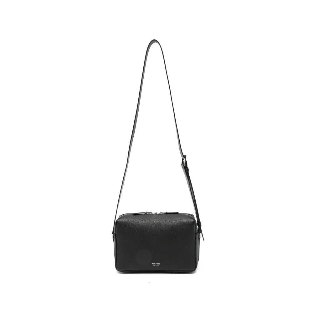 Tom Ford Black Messenger Bags Men TOM FORD