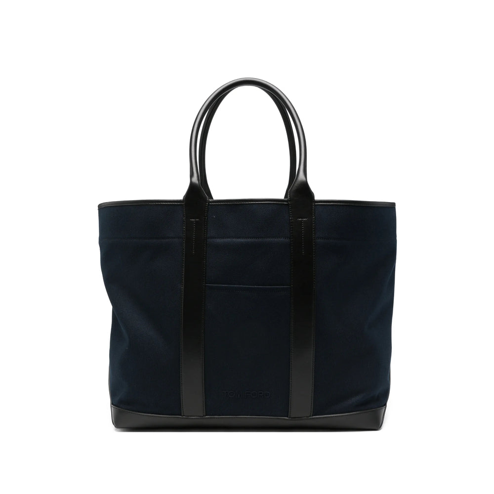 Tom Ford Blue Tote Bags Men TOM FORD