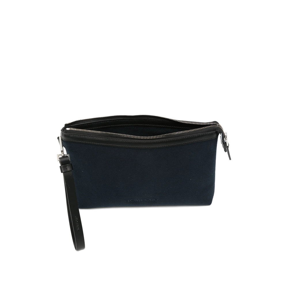 Tom Ford Blue Clutch Bags Men TOM FORD