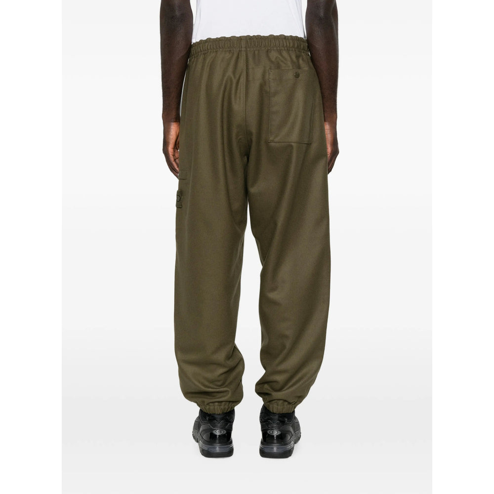 Stone Island Green Trousers - Track Pants Men STONE ISLAND
