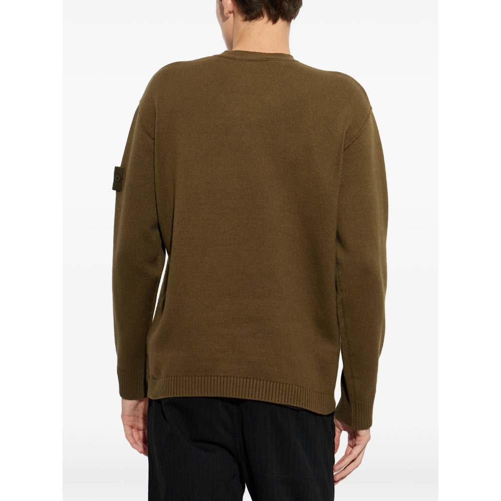 Stone Island Brown Sweaters & Knitwear - Jumpers Men STONE ISLAND
