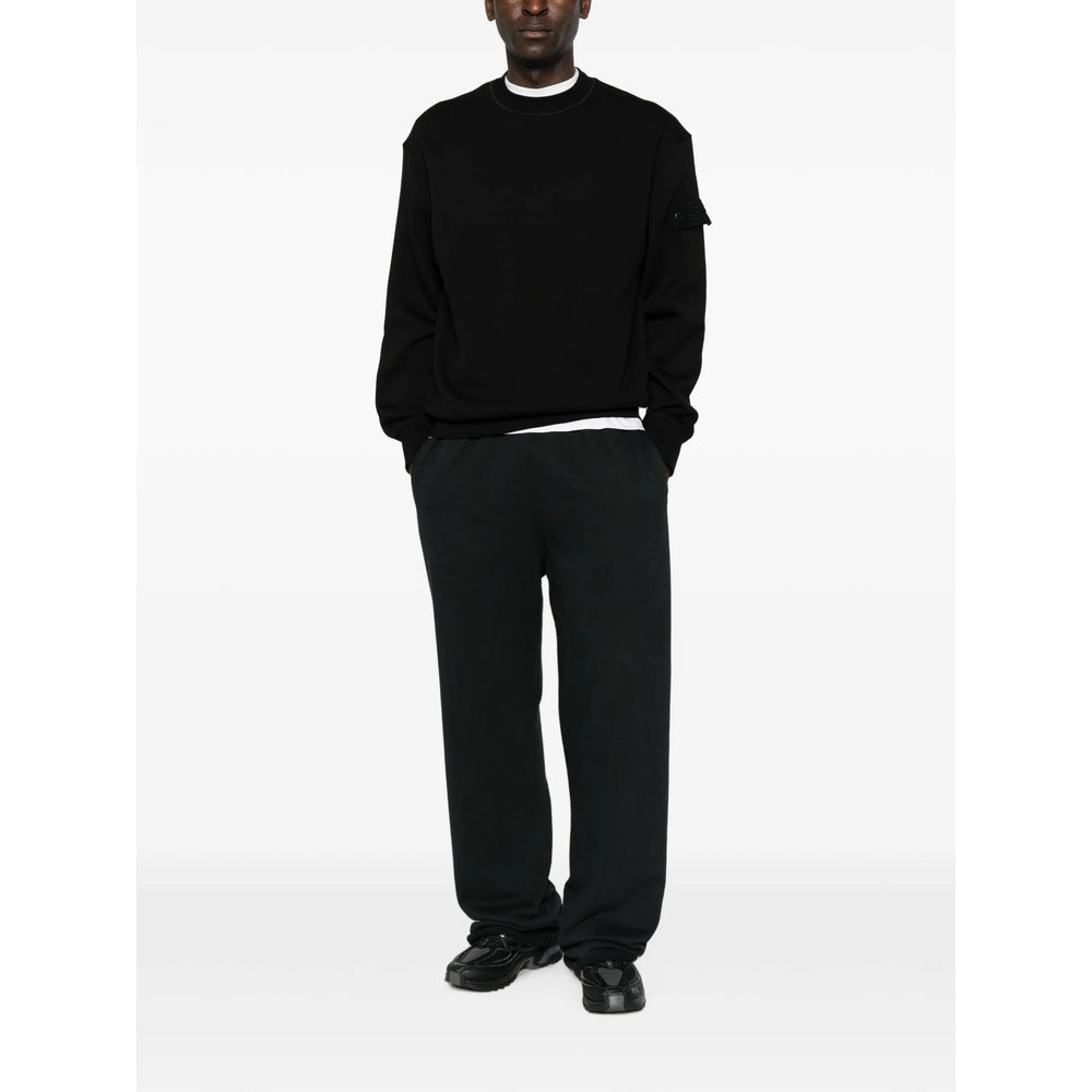 Stone Island Black Sweaters & Knitwear - Sweatshirts Men STONE ISLAND