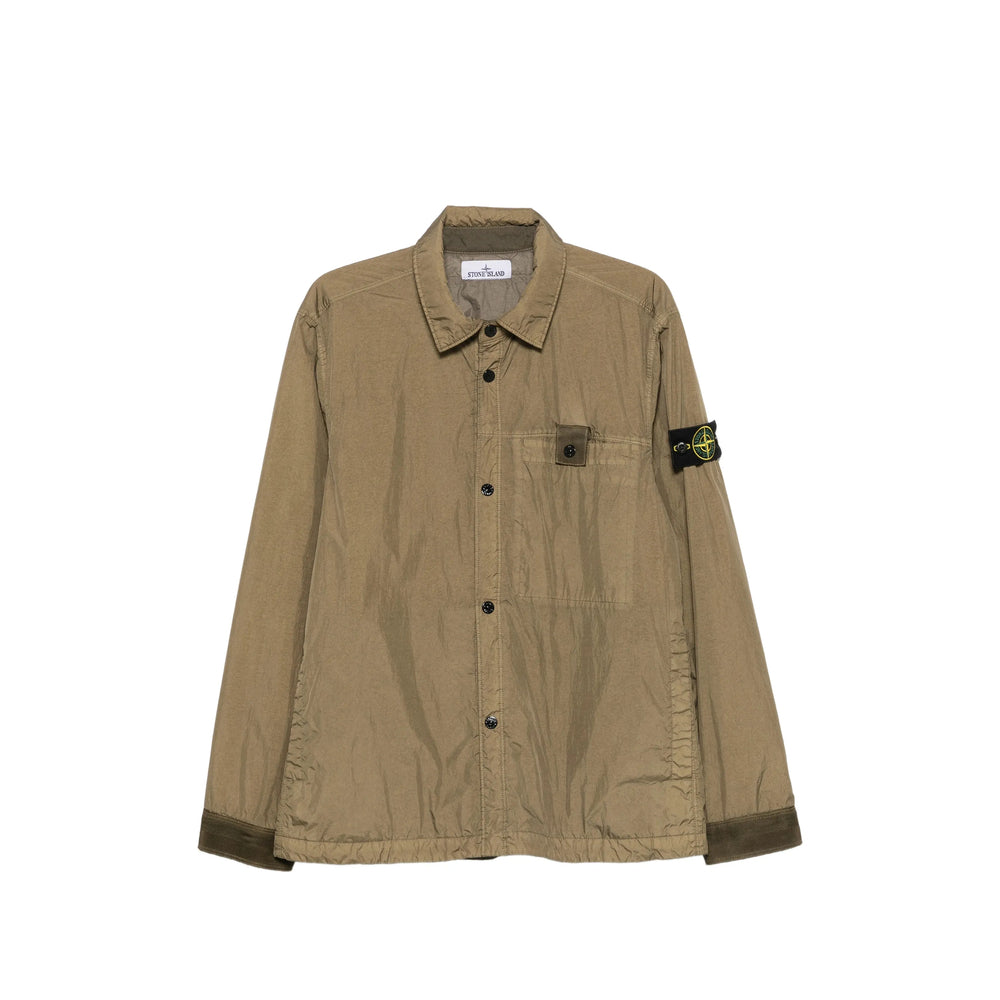 Stone Island Green Jackets - Lightweight Jackets Men STONE ISLAND