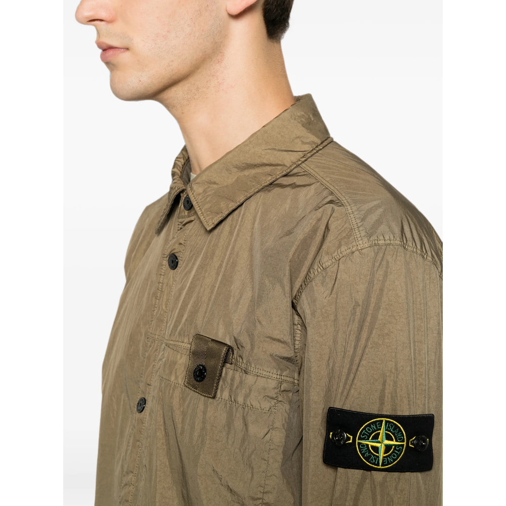 Stone Island Green Jackets - Lightweight Jackets Men STONE ISLAND