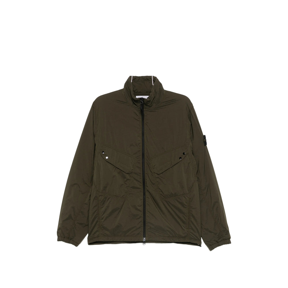 Stone Island Green Jackets - Military Jackets Men STONE ISLAND