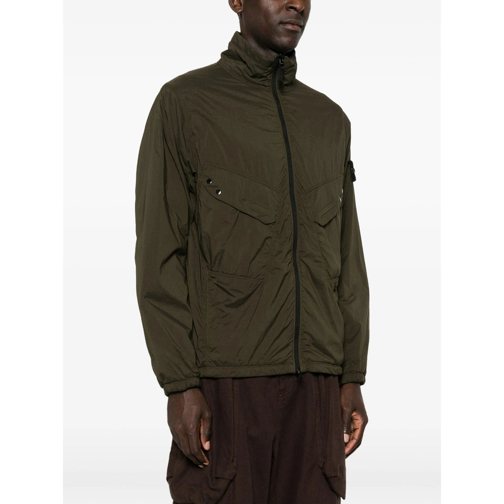 Stone Island Green Jackets - Military Jackets Men STONE ISLAND