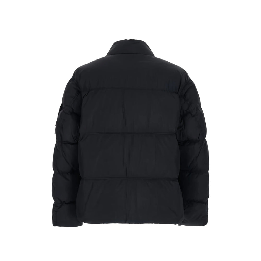 Stone Island Black Jackets - Padded & Down Jackets Men STONE ISLAND