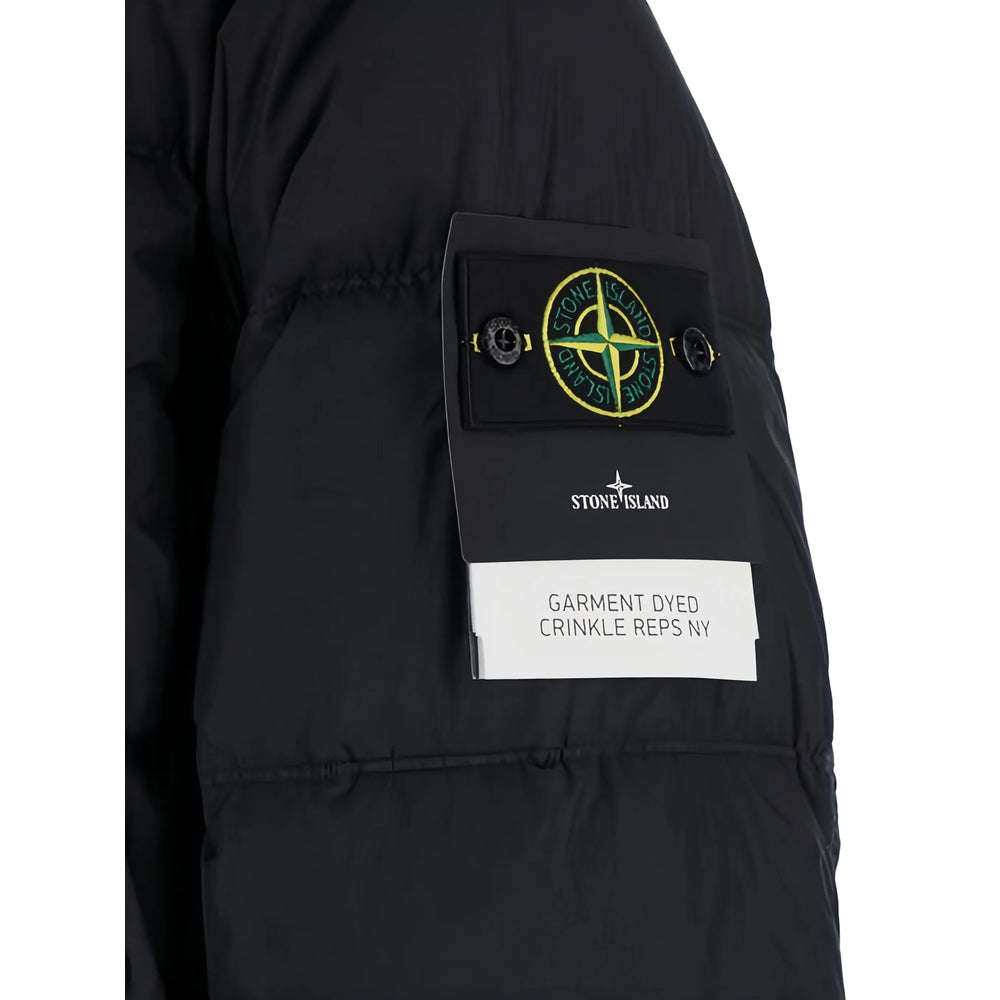 Stone Island Black Jackets - Padded & Down Jackets Men STONE ISLAND