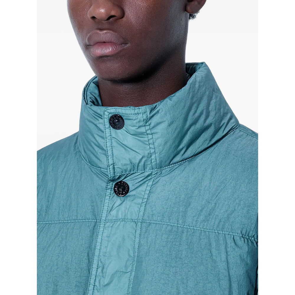 Stone Island Green Jackets - Padded & Down Jackets Men STONE ISLAND