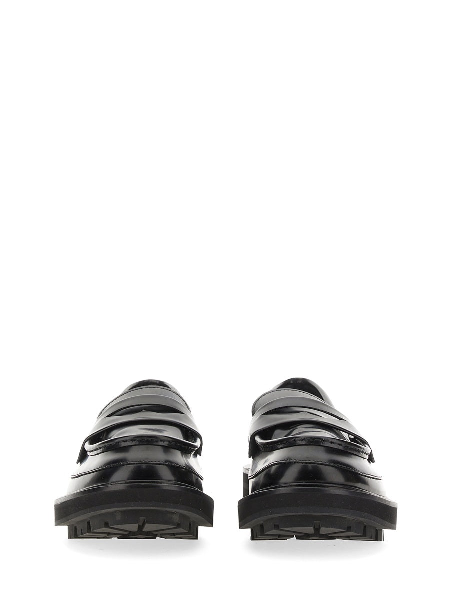 Alexander Mcqueen Men Leather Loafer ALEXANDER MCQUEEN