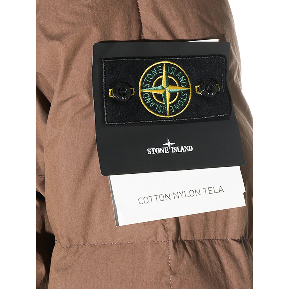 Stone Island Brown Jackets - Padded & Down Jackets Men STONE ISLAND