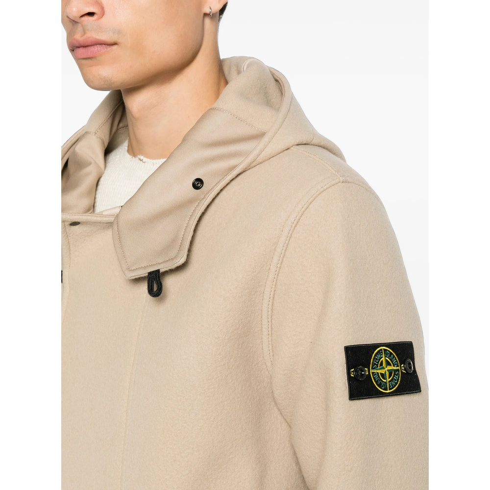 Stone Island Neutrals Jackets - Hooded Jackets Men STONE ISLAND