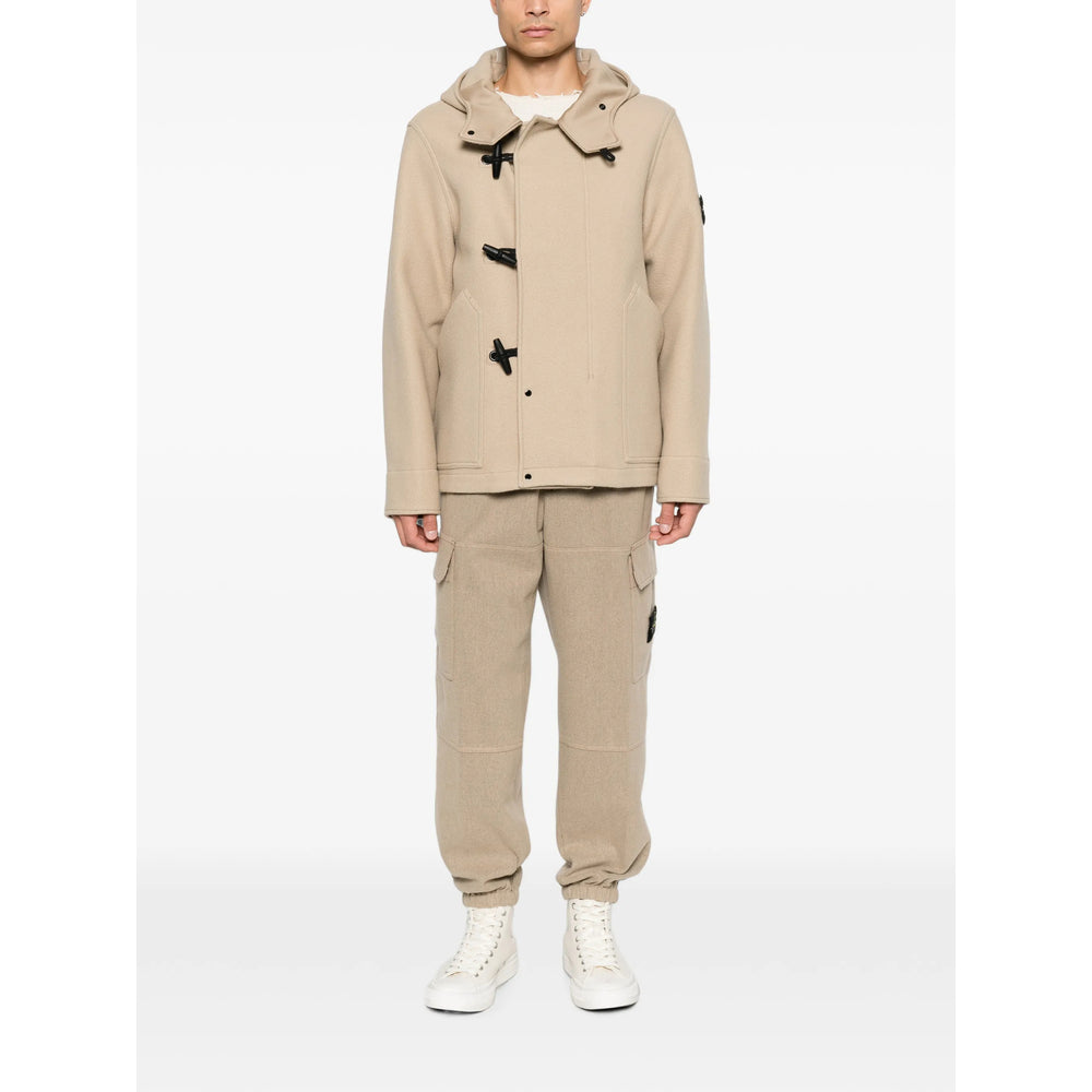 Stone Island Neutrals Jackets - Hooded Jackets Men STONE ISLAND