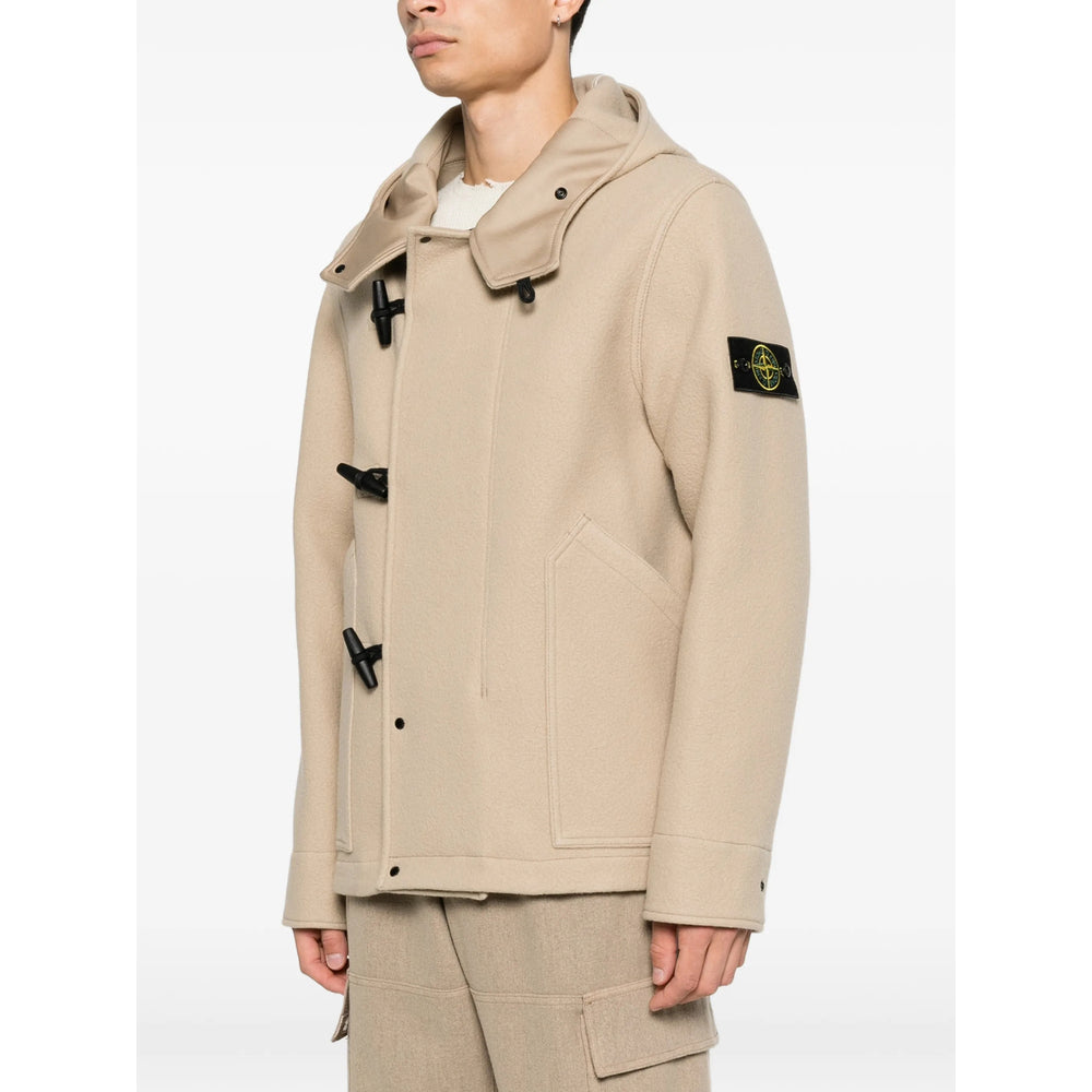 Stone Island Neutrals Jackets - Hooded Jackets Men STONE ISLAND