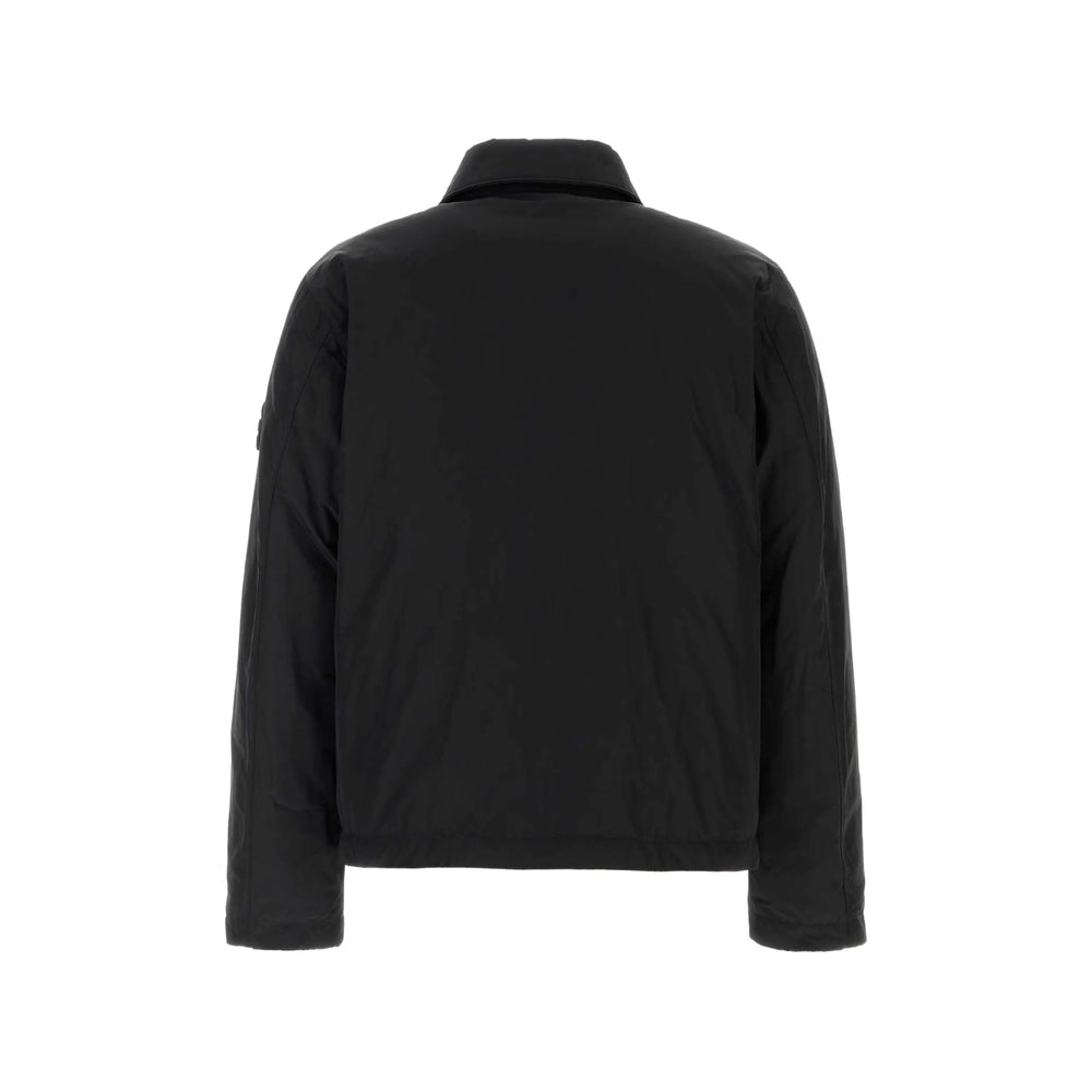 Stone Island Black Jackets - Shirt Jackets Men STONE ISLAND