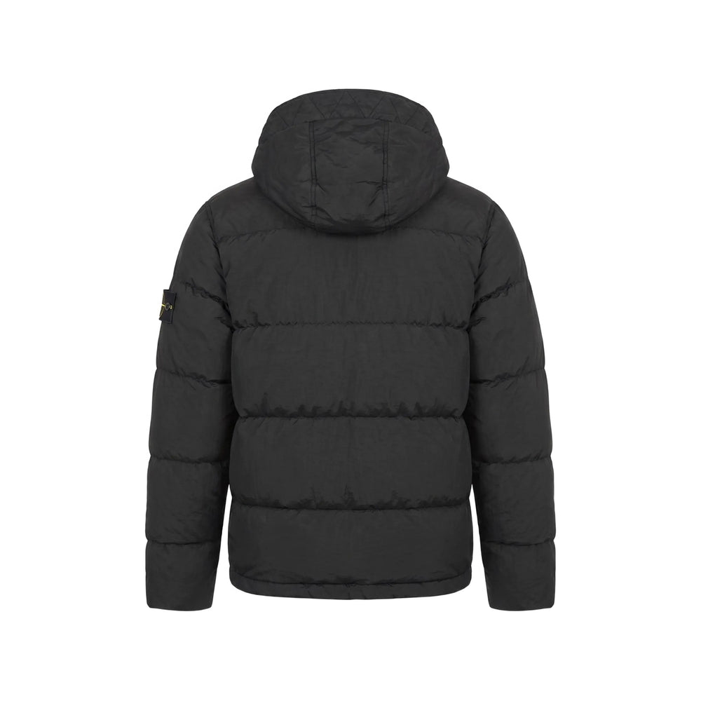 Stone Island Black Jackets Men STONE ISLAND