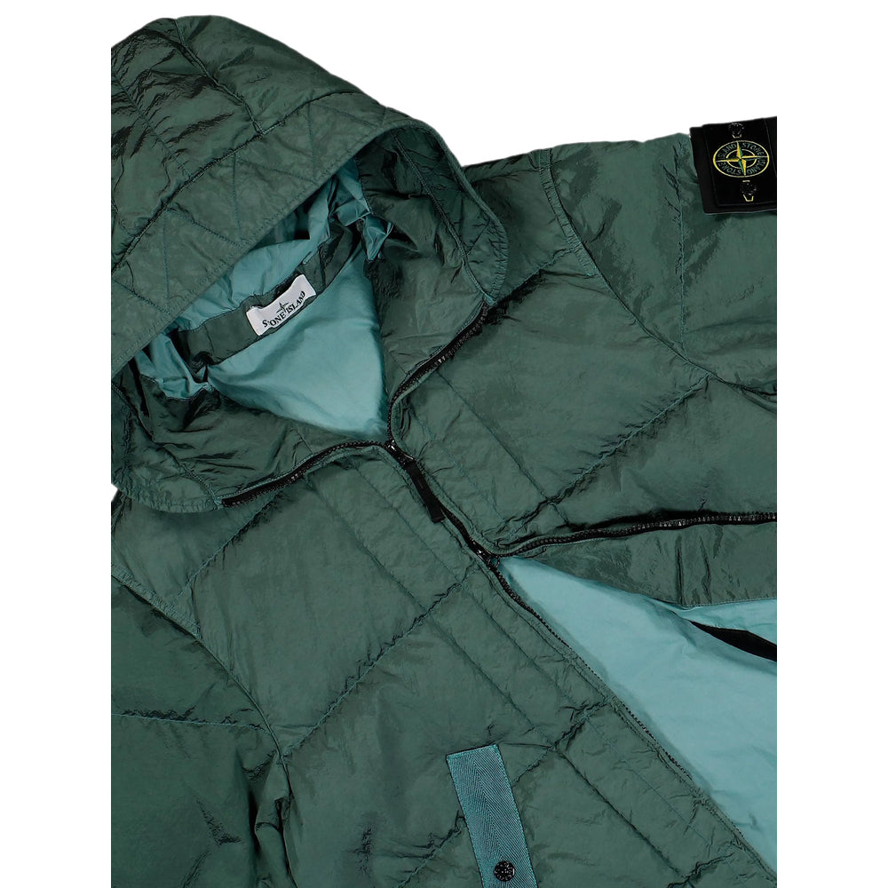 Stone Island Green Jackets - Padded & Down Jackets Men STONE ISLAND