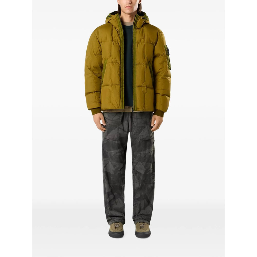 Stone Island Green Jackets - Padded & Down Jackets Men STONE ISLAND