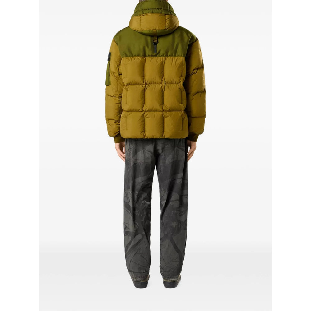 Stone Island Green Jackets - Padded & Down Jackets Men STONE ISLAND