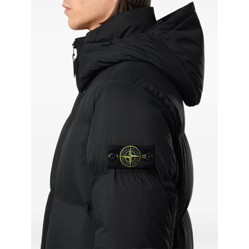Stone Island Black Jackets - Padded & Down Jackets Men STONE ISLAND