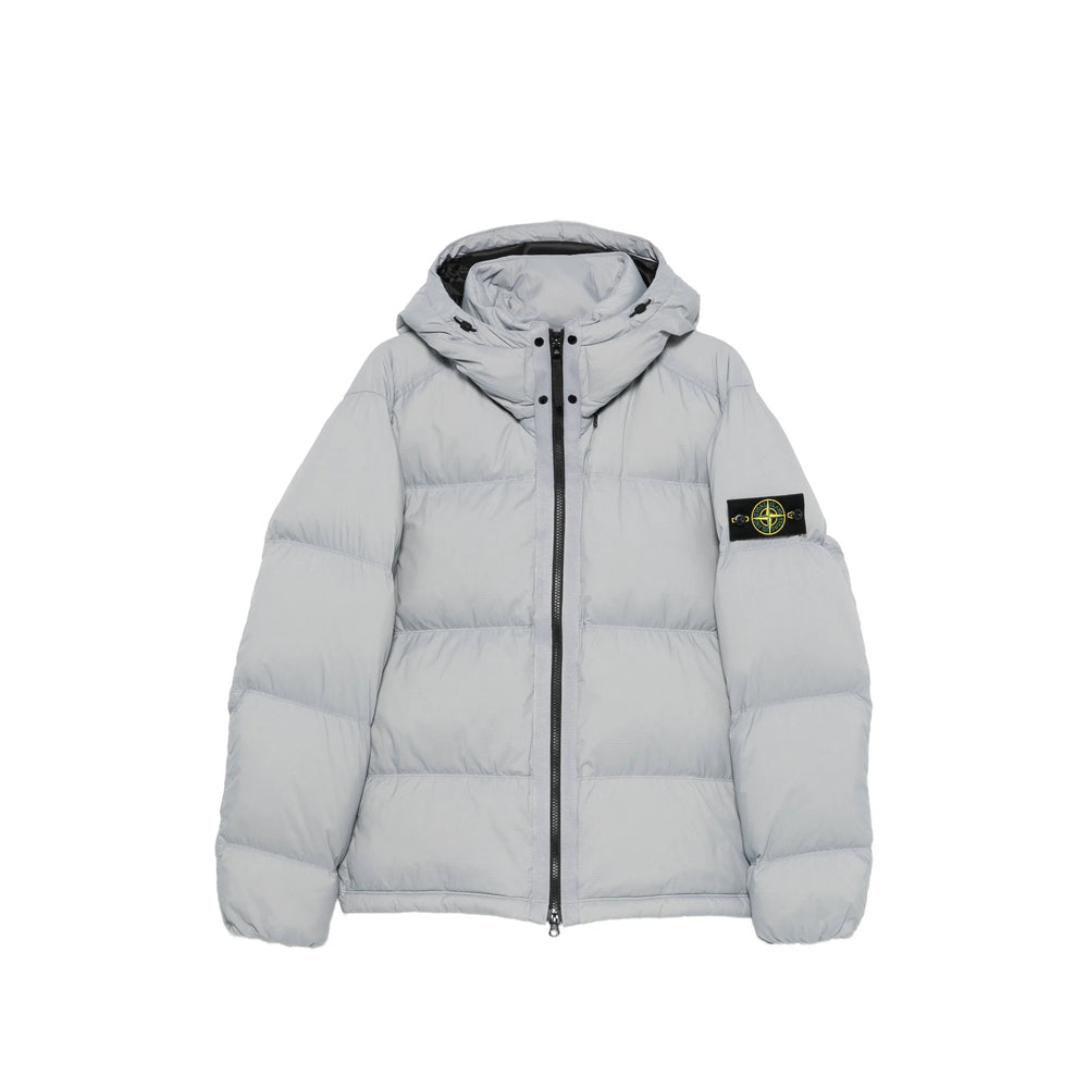 Stone Island Grey Jackets - Padded & Down Jackets Men STONE ISLAND