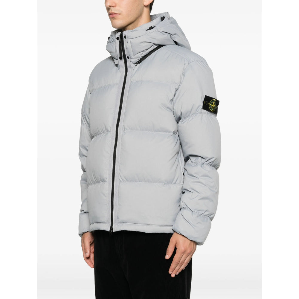 Stone Island Grey Jackets - Padded & Down Jackets Men STONE ISLAND