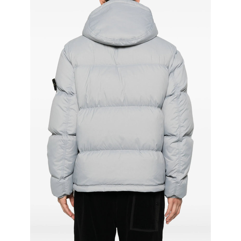 Stone Island Grey Jackets - Padded & Down Jackets Men STONE ISLAND