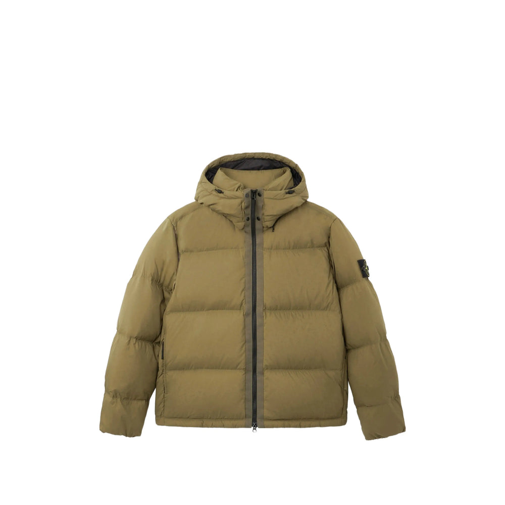 Stone Island Green Jackets - Padded & Down Jackets Men STONE ISLAND