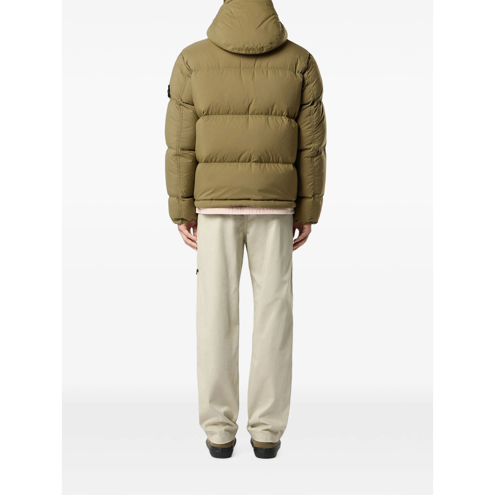 Stone Island Green Jackets - Padded & Down Jackets Men STONE ISLAND