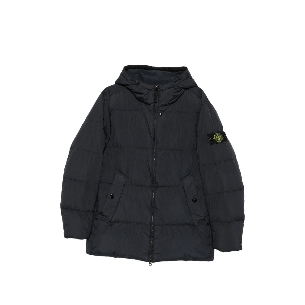 Stone Island Black Jackets - Bomber Jackets Men STONE ISLAND