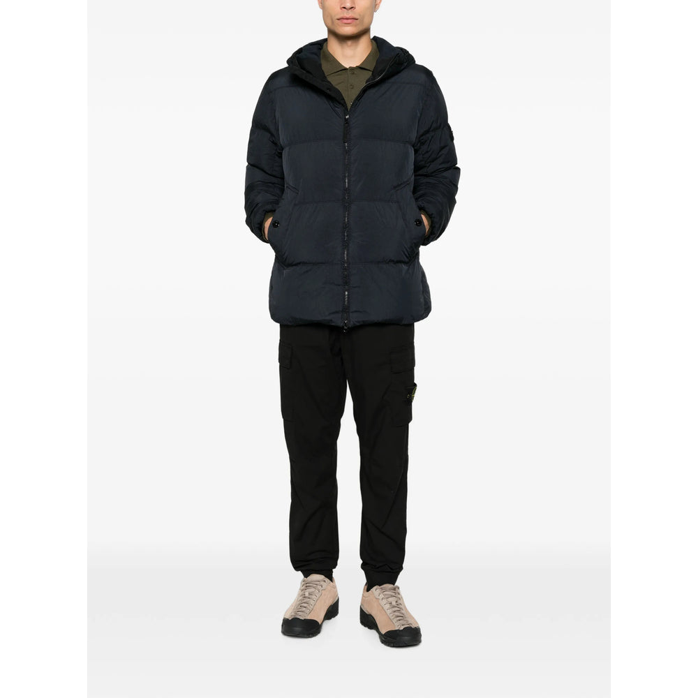 Stone Island Black Jackets - Bomber Jackets Men STONE ISLAND