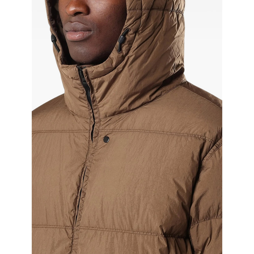 Stone Island Brown Coats - Padded Coats Men STONE ISLAND
