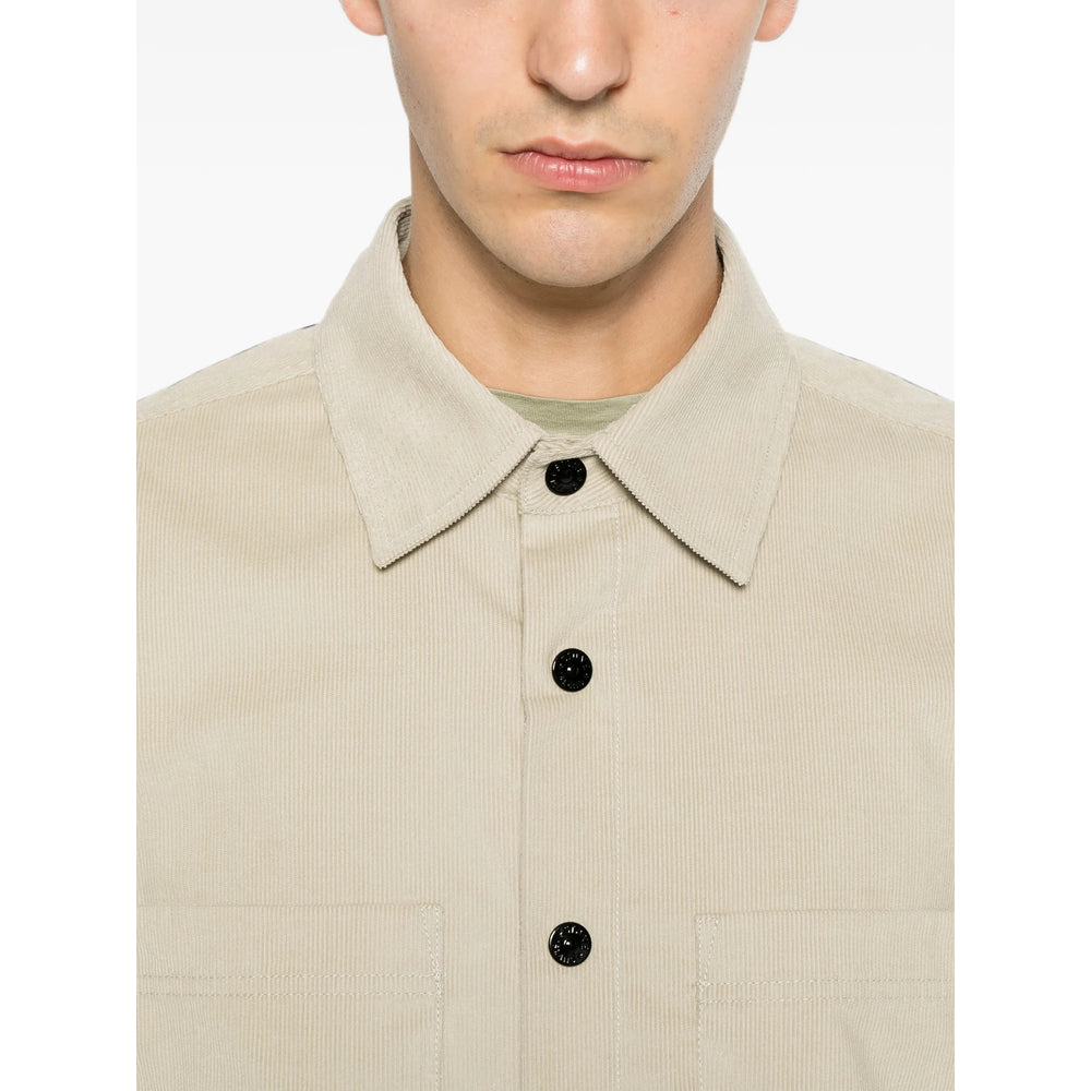 Stone Island Neutrals Jackets - Shirt Jackets Men STONE ISLAND