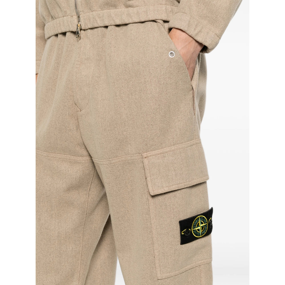 Stone Island Neutrals Trousers - Track Pants Men STONE ISLAND