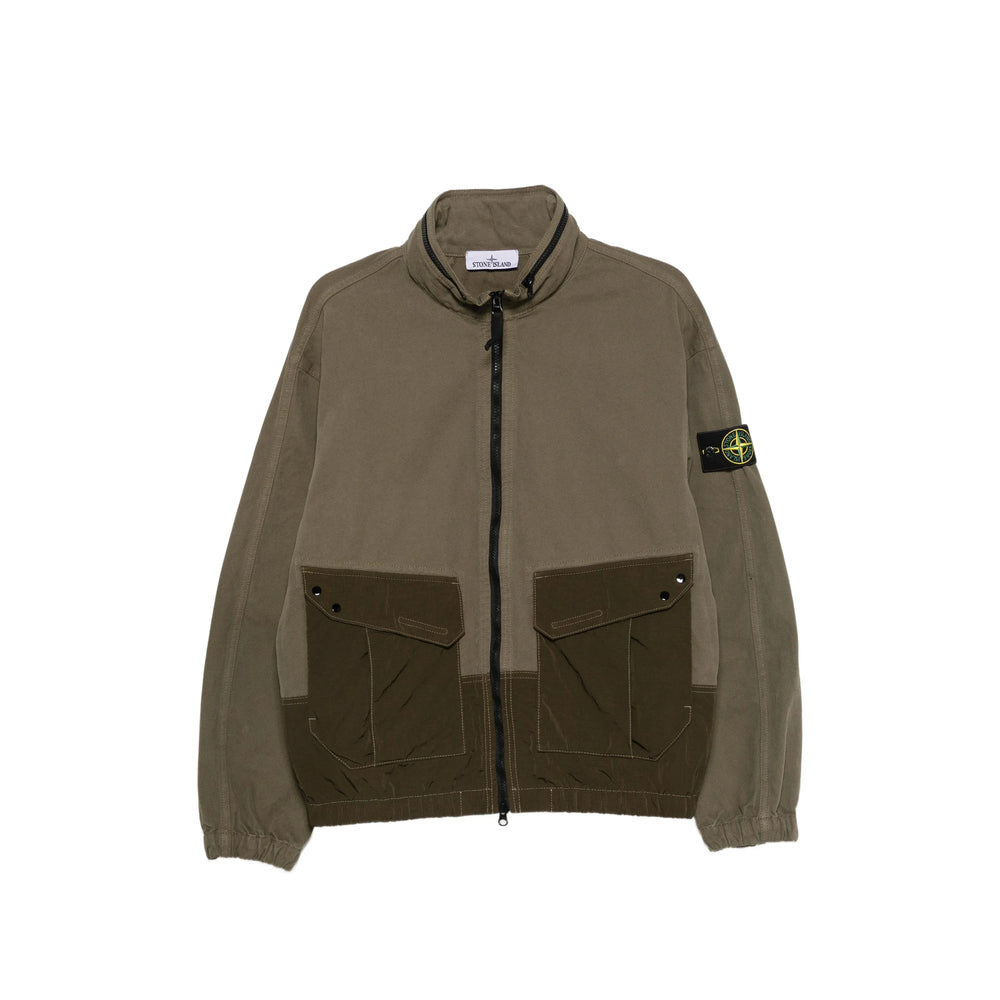 Stone Island Green Jackets - Bomber Jackets Men STONE ISLAND