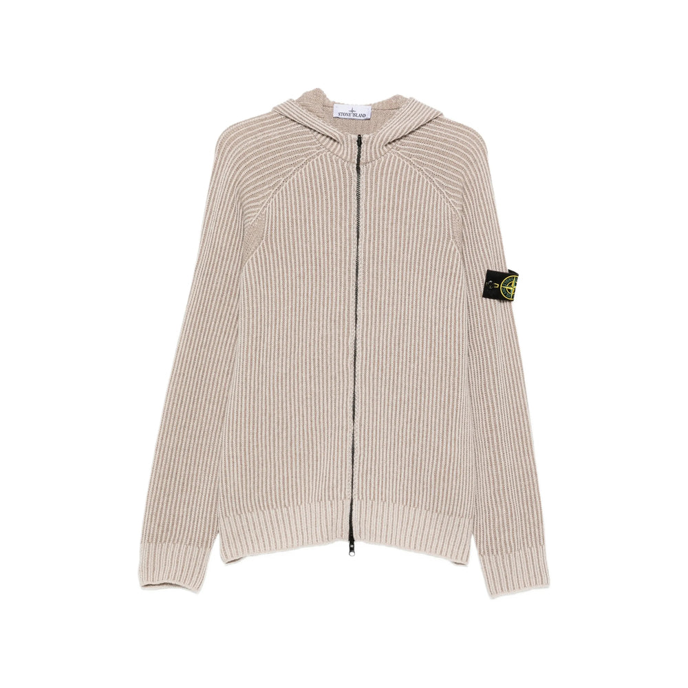 Stone Island Neutrals Sweaters & Knitwear - Cardigans Men STONE ISLAND