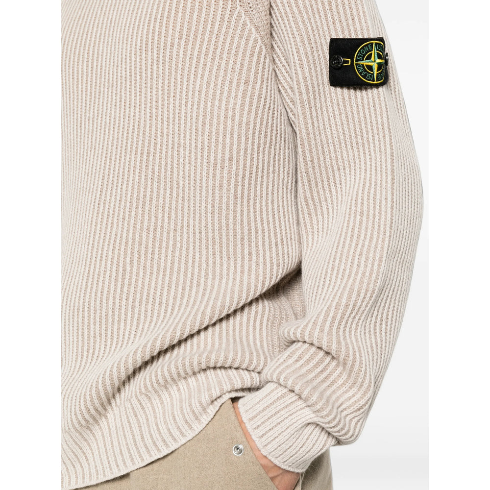 Stone Island Neutrals Sweaters & Knitwear - Jumpers Men STONE ISLAND