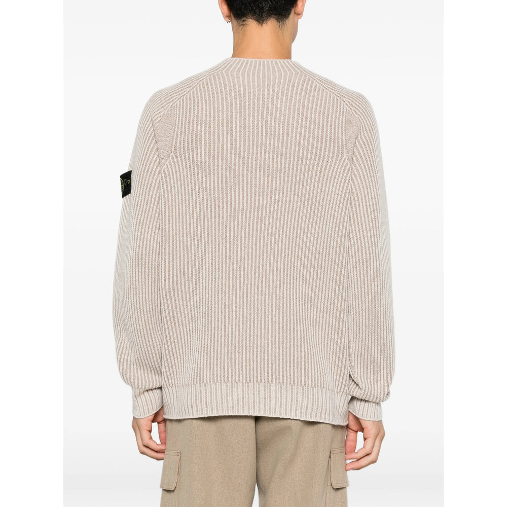 Stone Island Neutrals Sweaters & Knitwear - Jumpers Men STONE ISLAND