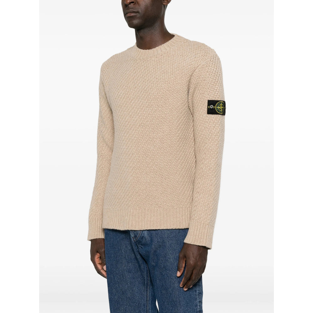 Stone Island Neutrals Sweaters & Knitwear - Jumpers Men STONE ISLAND