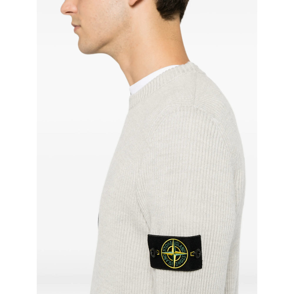 Stone Island Grey Sweaters & Knitwear - Jumpers Men STONE ISLAND