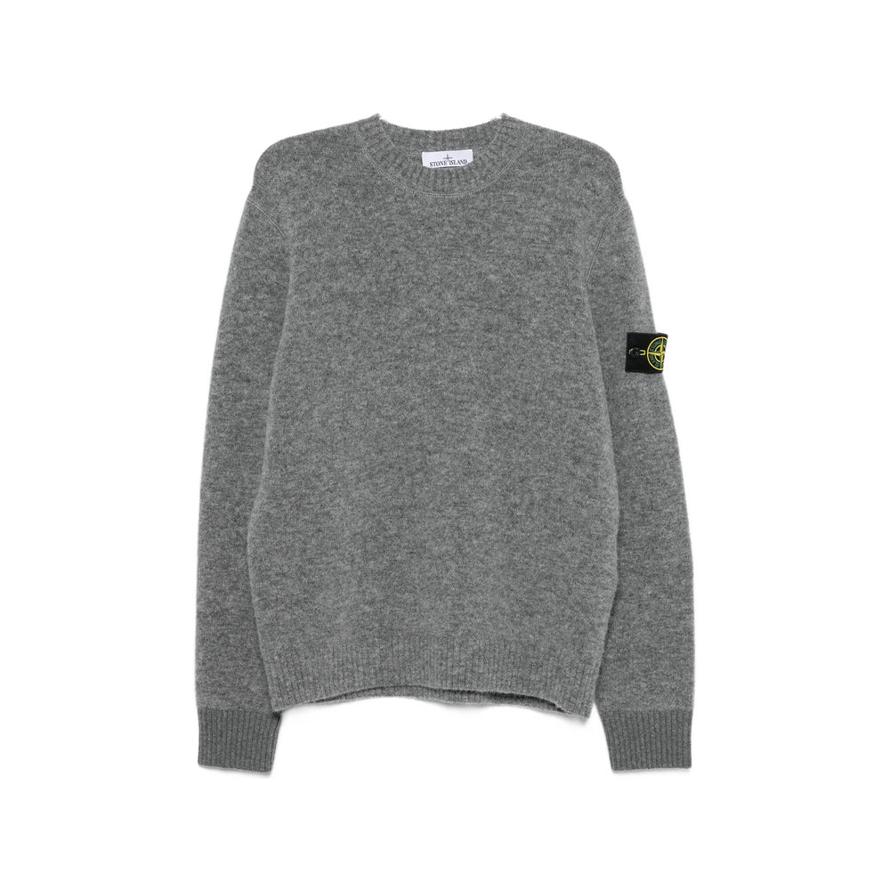 Stone Island Grey Sweaters & Knitwear - Jumpers Men STONE ISLAND