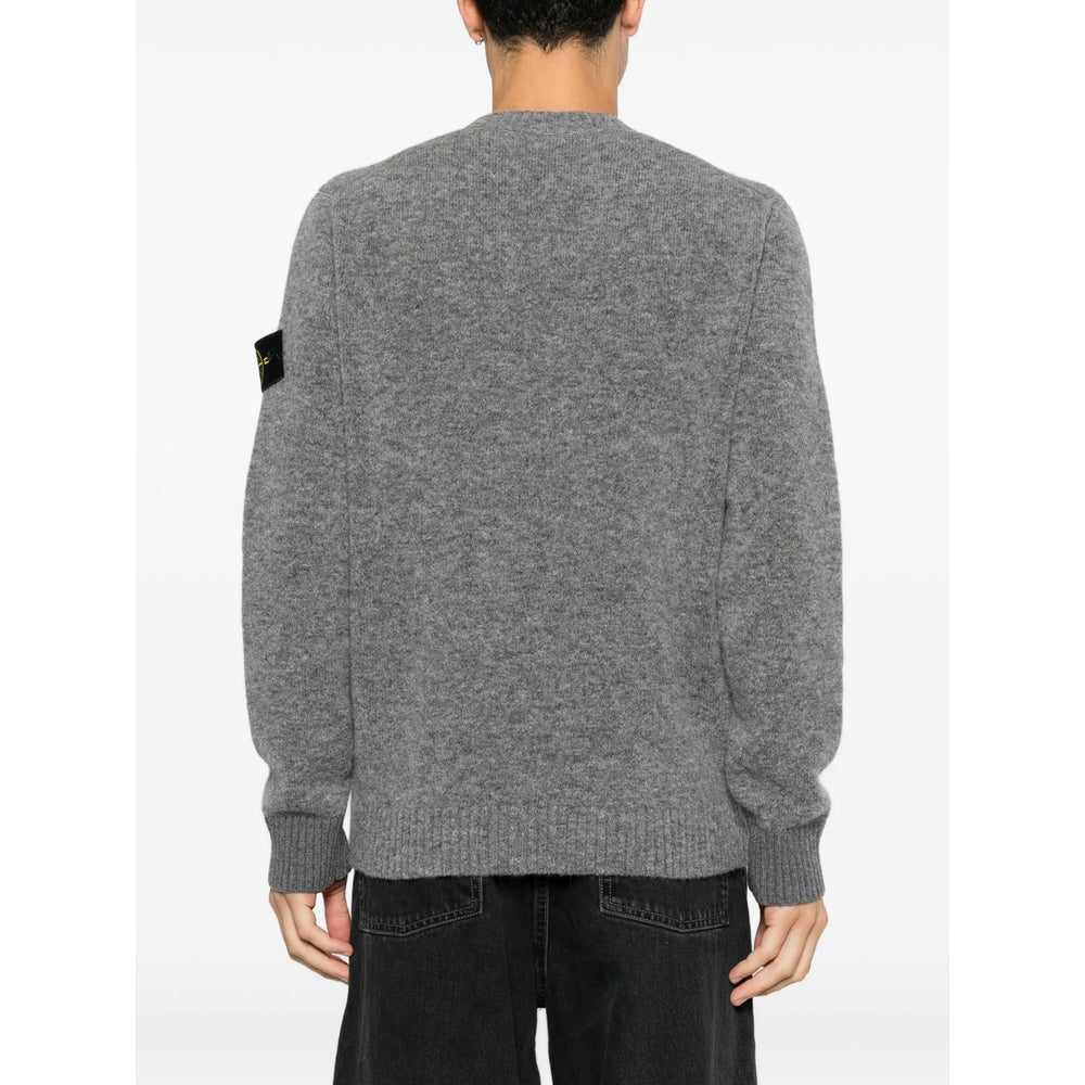 Stone Island Grey Sweaters & Knitwear - Jumpers Men STONE ISLAND