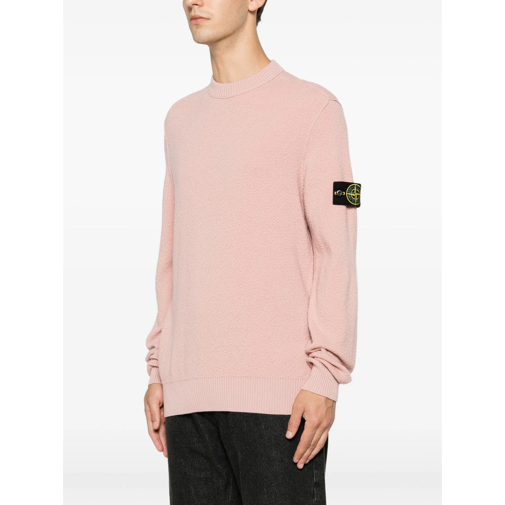 Stone Island Pink Sweaters & Knitwear - Jumpers Men STONE ISLAND