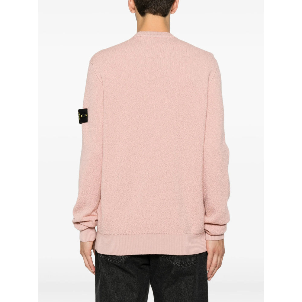 Stone Island Pink Sweaters & Knitwear - Jumpers Men STONE ISLAND