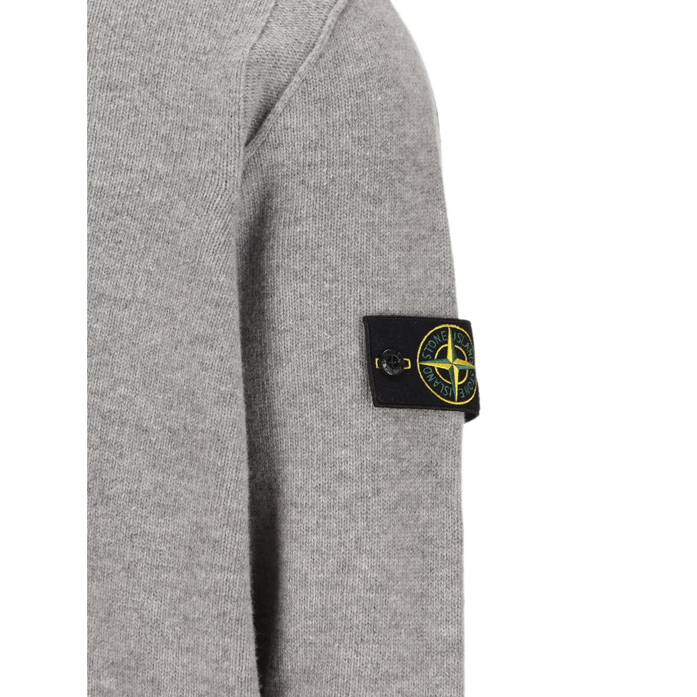 Stone Island Grey Sweaters & Knitwear - Jumpers Men STONE ISLAND