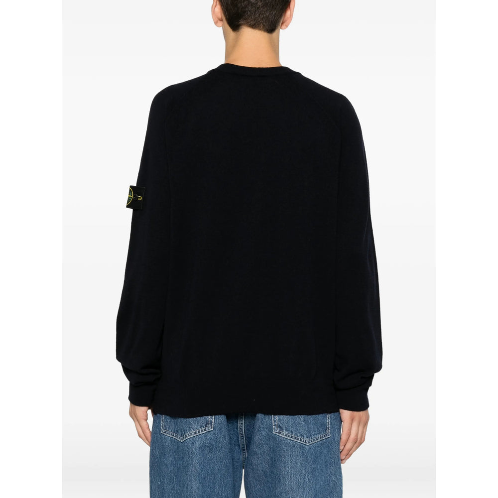 Stone Island Black Sweaters & Knitwear - Jumpers Men STONE ISLAND