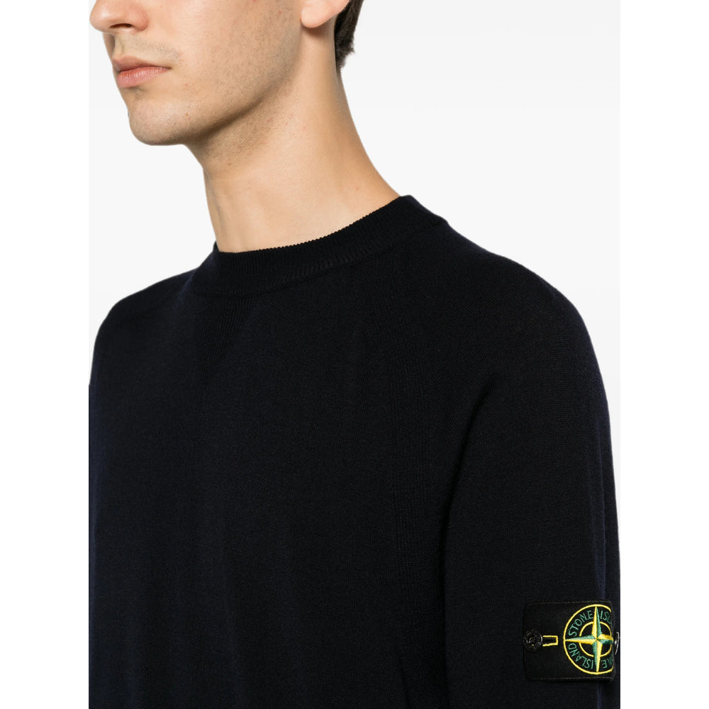 Stone Island Black Sweaters & Knitwear - Jumpers Men STONE ISLAND