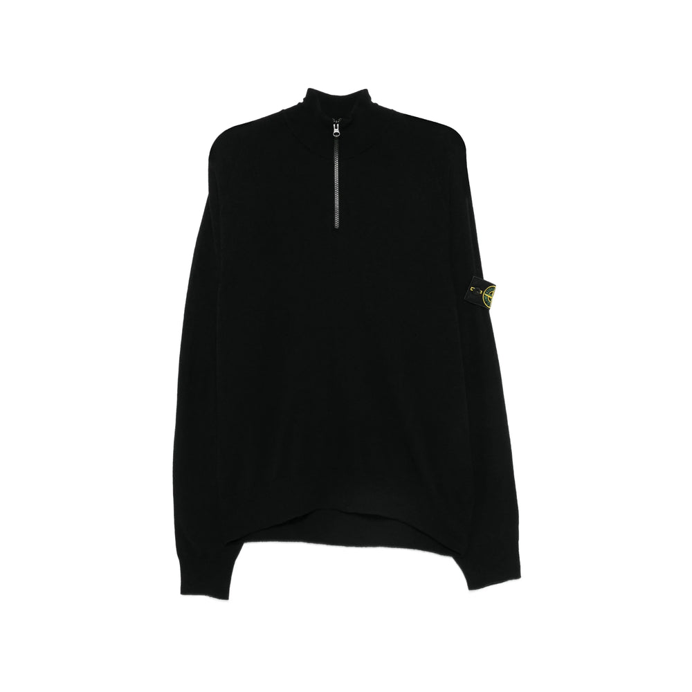 Stone Island Black Sweaters & Knitwear - Jumpers Men STONE ISLAND